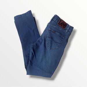 Lee Slim Fit Tapered Leg Jeans Boys Youth Size 16 Medium Wash